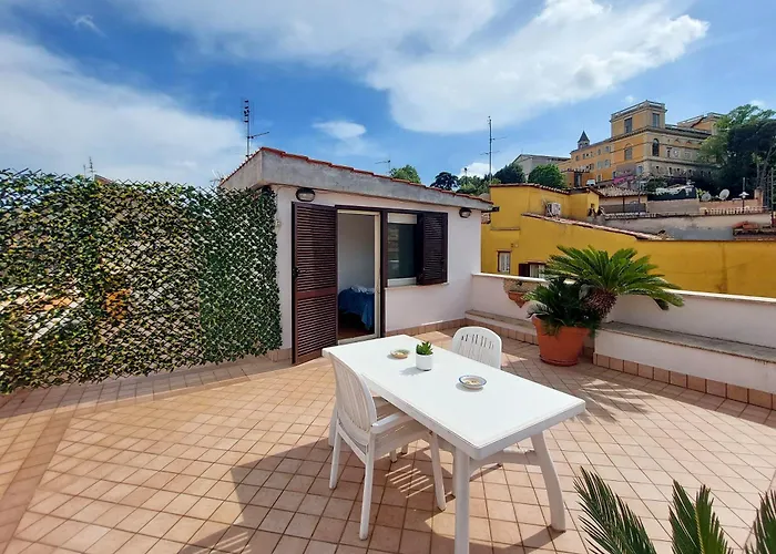 Magic Trastevere On Roof Terrace Roma