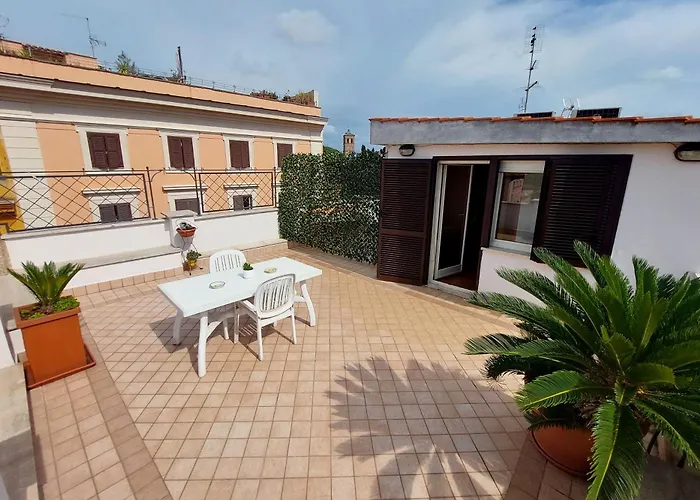 Magic Trastevere On Roof Terrace
