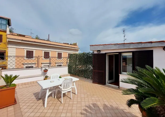 Magic Trastevere On Roof Terrace Roma