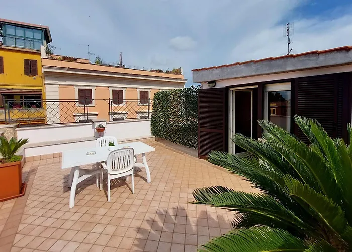 Magic Trastevere On Roof Terrace *