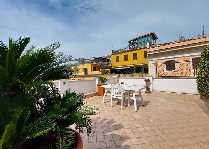 Magic Trastevere On Roof Terrace Roma