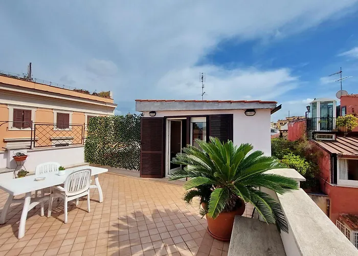 Magic Trastevere On Roof Terrace Alloggio in famiglia