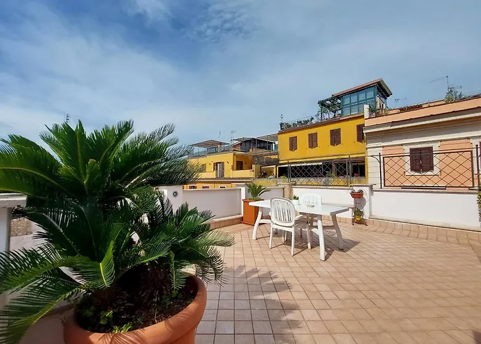 Magic Trastevere On Roof Terrace * Roma