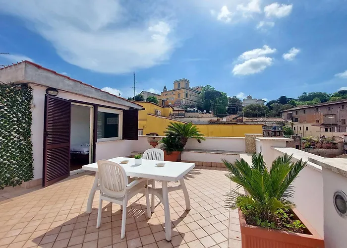 Magic Trastevere On Roof Terrace * Roma