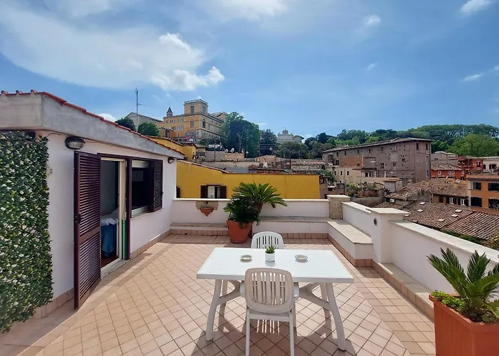 Magic Trastevere On Roof Terrace