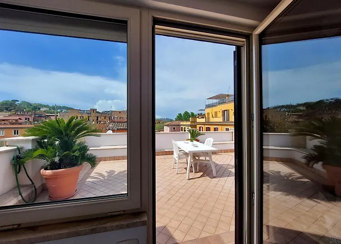 Alloggio in famiglia Magic Trastevere On Roof Terrace *
