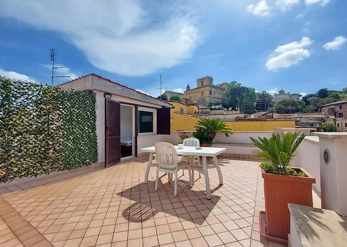 Magic Trastevere On Roof Terrace Roma