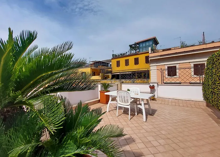 Magic Trastevere On Roof Terrace Roma