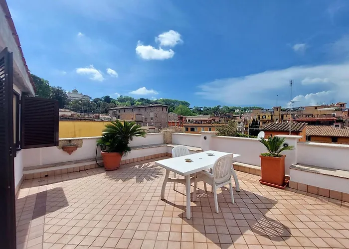 Magic Trastevere On Roof Terrace Alloggio in famiglia *